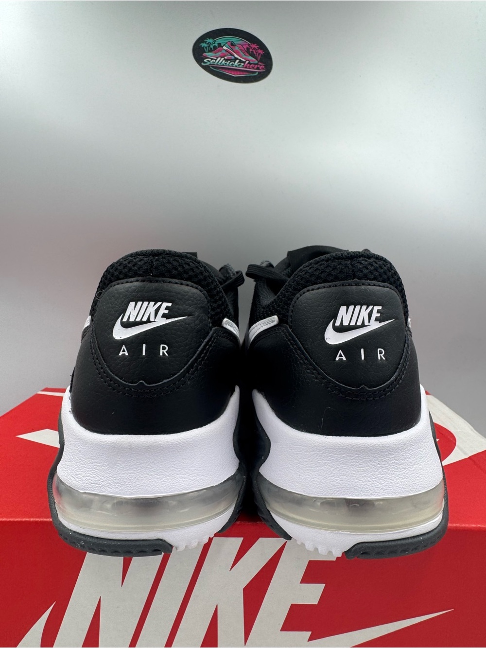 Nike Air Max Excee Black White BRAND NEW Size 9 Women - Picture 4 of 8